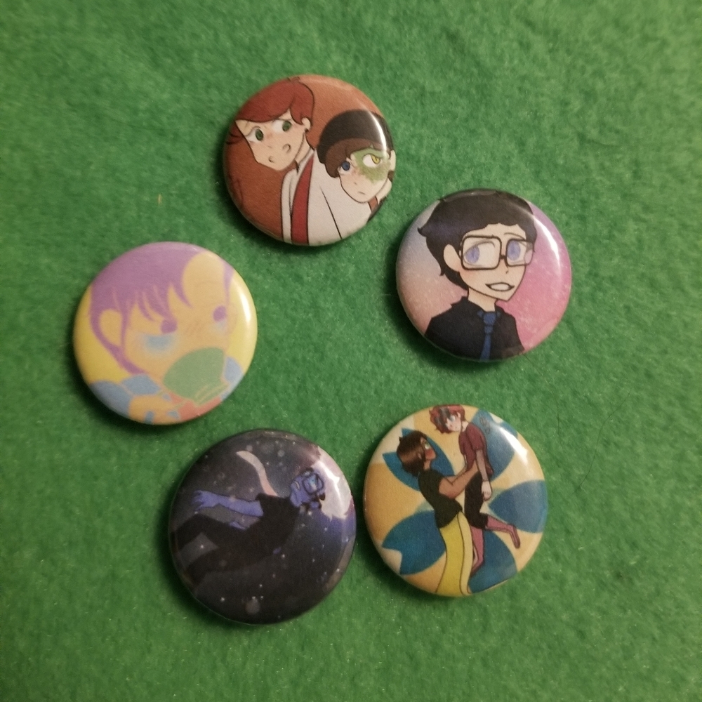 Sanders Sides Pin Pack 3